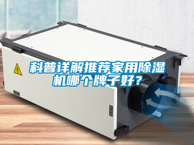科普詳解推薦家用除濕機哪個牌子好?